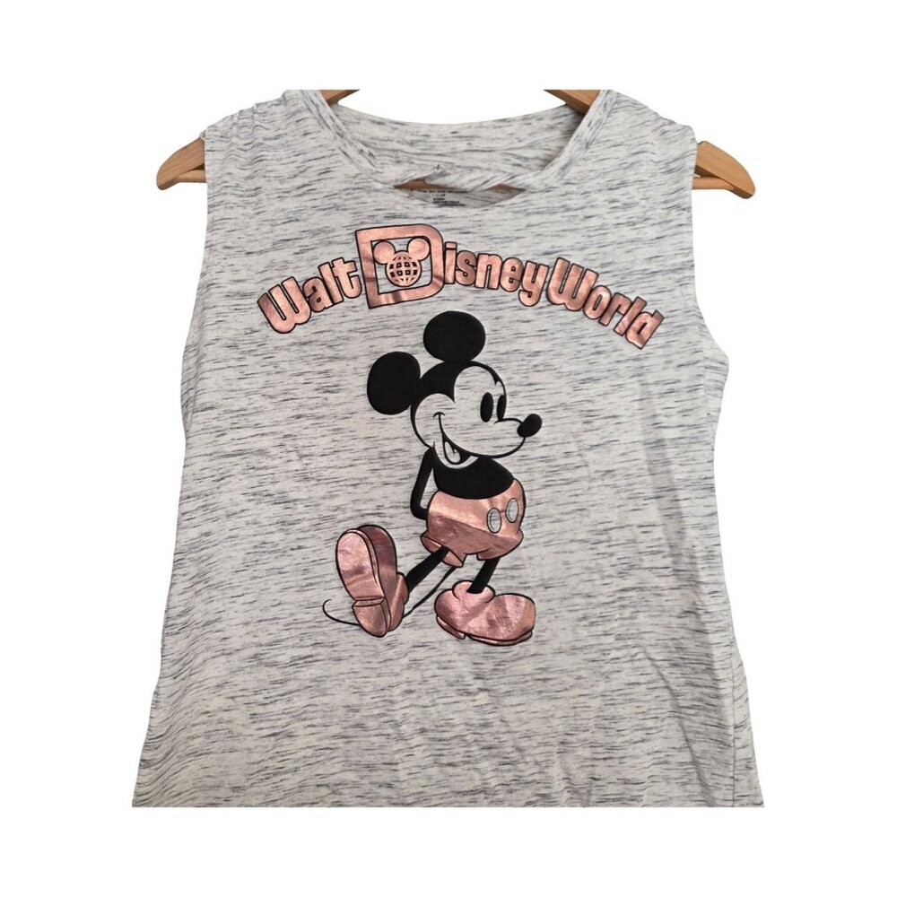 Women's - Walt Disney World Gray Mickey Mouse Tank, Size Medium - Picture 3 of 7